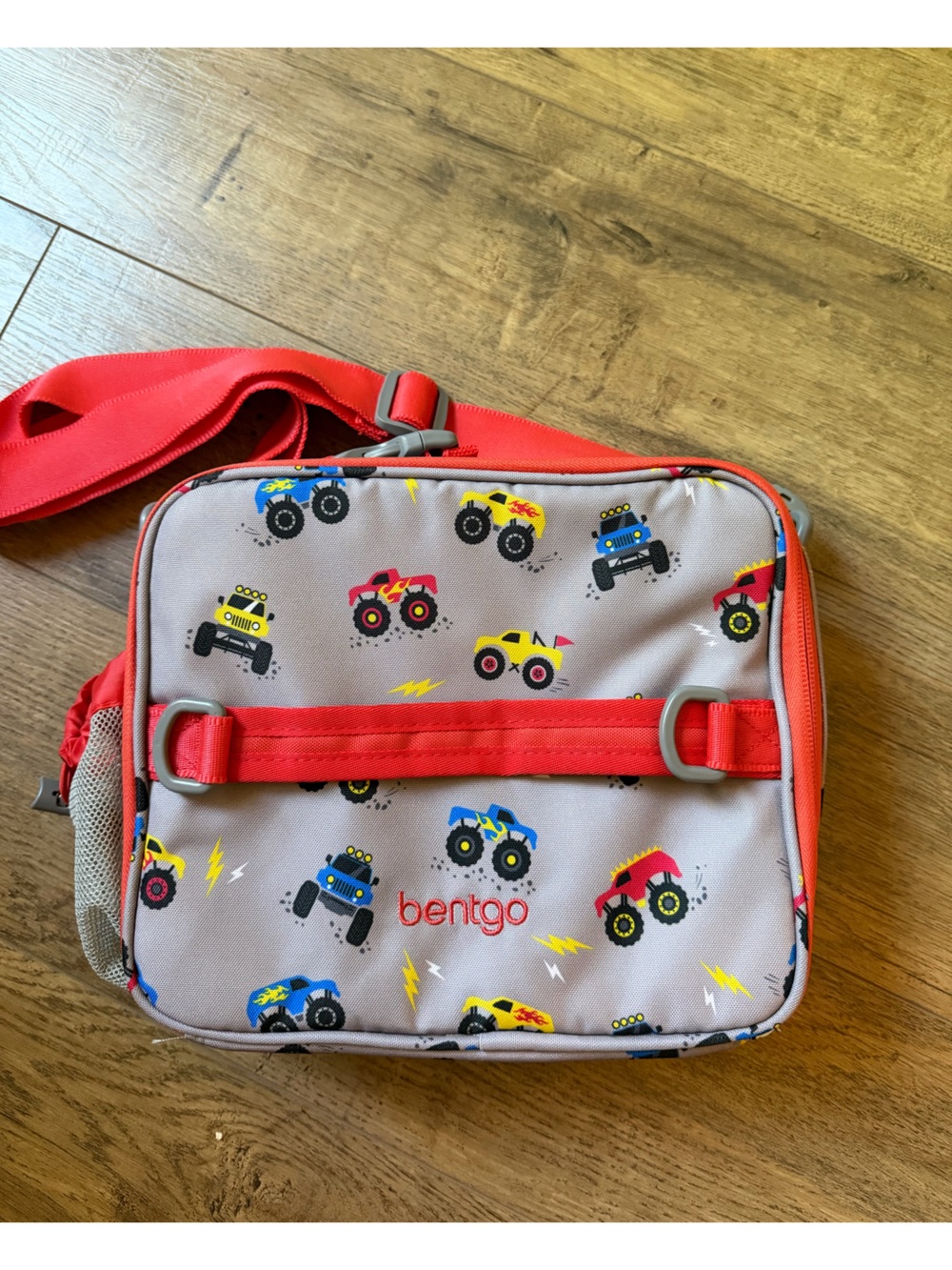 Bentgo Kids Red Monster Truck Lunch Bag